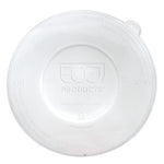 Eco-Products® 24-40oz WorldView™ 100 Percent Recycled Content Sugarcane Bowl Lids, White, 400/Pack (EP-BLRLID)