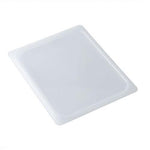 Cambro 1/2 Size Camwear® Seal Cover, 12 3/4" L x 10 7/16" W, Translucent (20PPCWSC438)