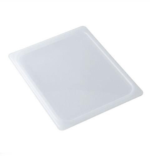 Cambro 1/2 Size Camwear® Seal Cover, 12 3/4" L x 10 7/16" W, Translucent (20PPCWSC438)