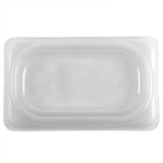 Cambro 1/9 Size Camwear® Seal Cover, 4-1/4" L x 6-15/16" W, Clear (90PPCWSC438)
