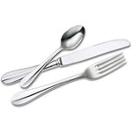 Walco Stainless Parisian Salad Fork, Stainless Steel (6906)