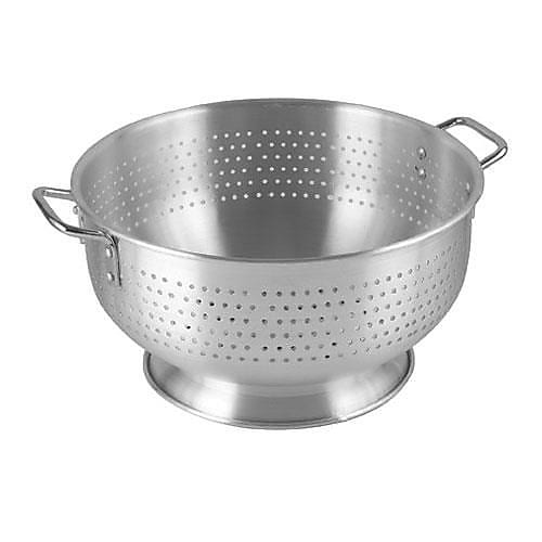 Update International 16 1/2" Aluminum Colander (ACO-16)