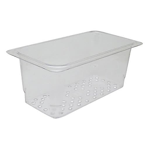 Cambro Camwear 5" Deep Clear Colander (78403)