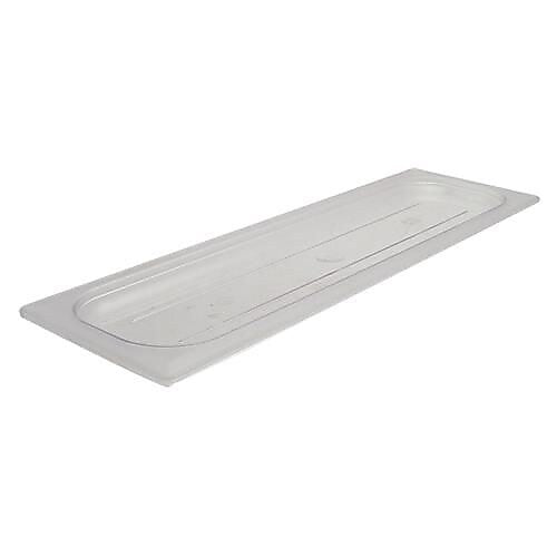 Cambro 1/2 Size Camwear® Long Cover, 4/5" H x 6 3/8" W x 21" D, Clear (20LPCWC135)