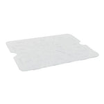 Cambro 1/2 Size Camwear® Pan Grate, 3/5" H x 10 3/8 " Wx 8" D, Clear (20CWD135)