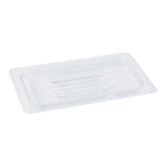Cambro 1/4 Size Camwear® Cover, 1" H x 6 1/3" W x 10 2/5" D, Clear (40CWCH135)