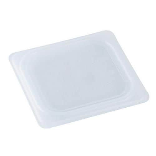 Cambro 1/6 Size Camwear® Seal Cover, 6 15/16" L x 6 3/8" W, White (60PPCWSC438)