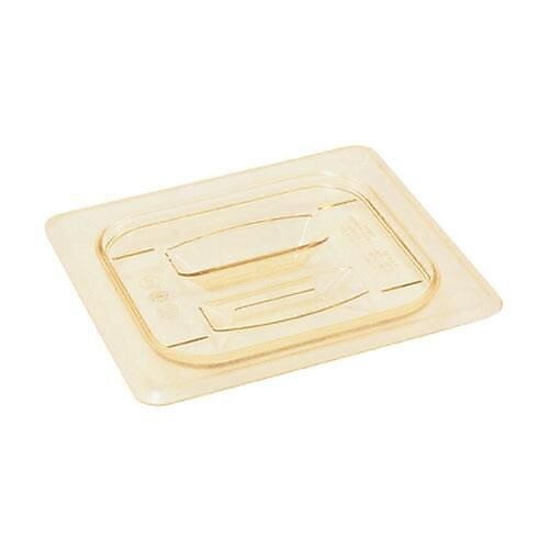 Cambro 1/6 H-Pan Cover Lid, Amber (78960)