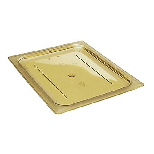 Cambro 1/9 Size H-Pan™ Cover, 6 15/16" L x 4 1/4" W, Amber (90HPC150)