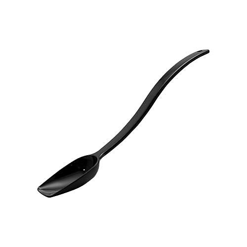 Cambro Camwear 10" Black Serving Spoon, Plastic (SPO10CW110)