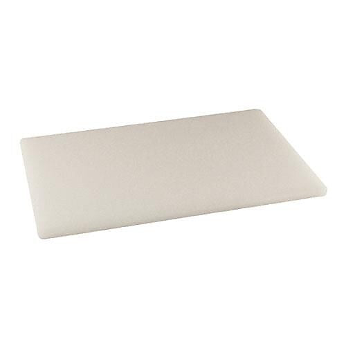 Winco 12" W x 18" D Cutting Board, White