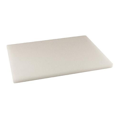 Winco 15" W x 20" D Cutting Board, White