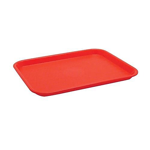 Carlisle Cafe® Red Food Tray, 10" L x 14" W, Red (CT101405)