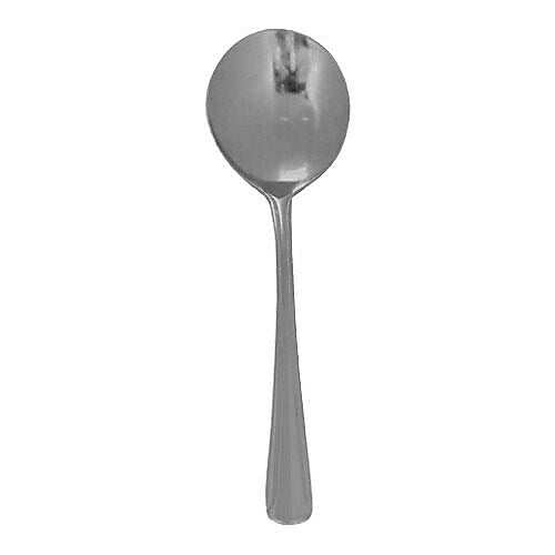 Update International Dominion Bouillon Spoon, Stainless Steel (DH-42B)