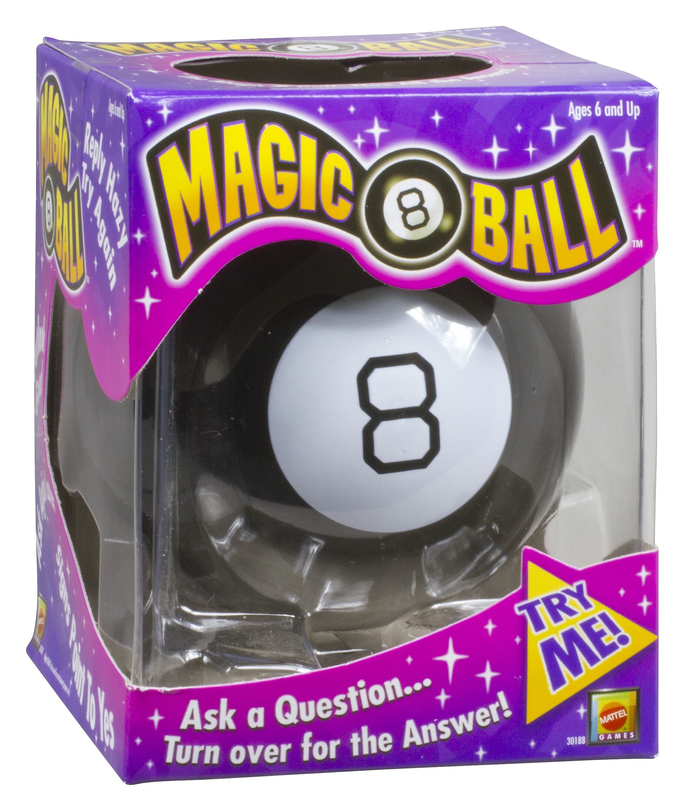 Mattel Magic 8 Ball, 6/Pack (30188-BULK)