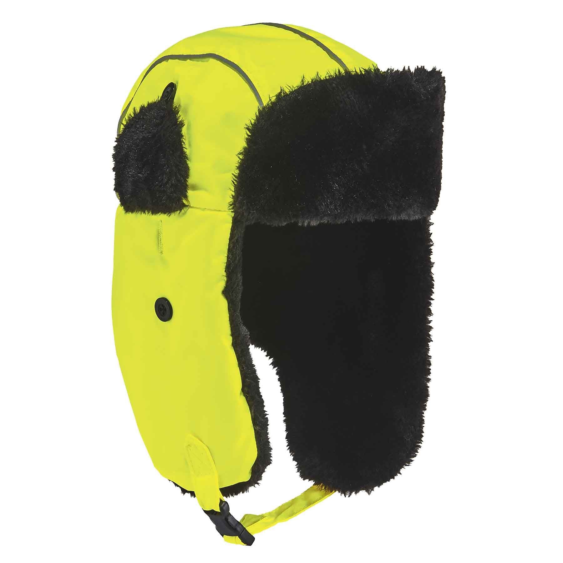 Ergodyne N-Ferno 6802 Classic Trapper Hat, Lime, Large/Extra-Large (16855)