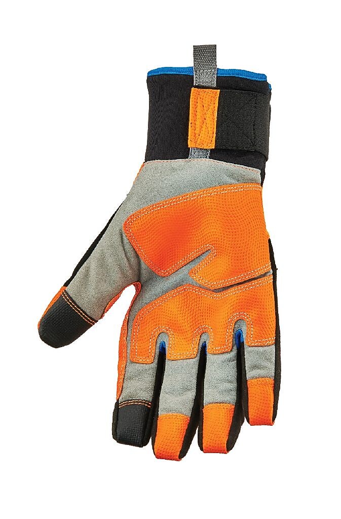 ProFlex 818WP Performance Thermal Waterproof Utility Gloves, Orange, L (17394)