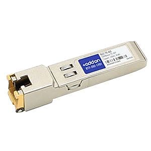 AddOn® 1000Base-TX Gigabit Ethernet SFP Transceiver, 100 m (GLC-TE-AO)