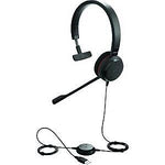 jabra Evolve 30 II MS Noise Canceling Mono Computer Headset, 3.5mm, MS Certified (5393-823-309)