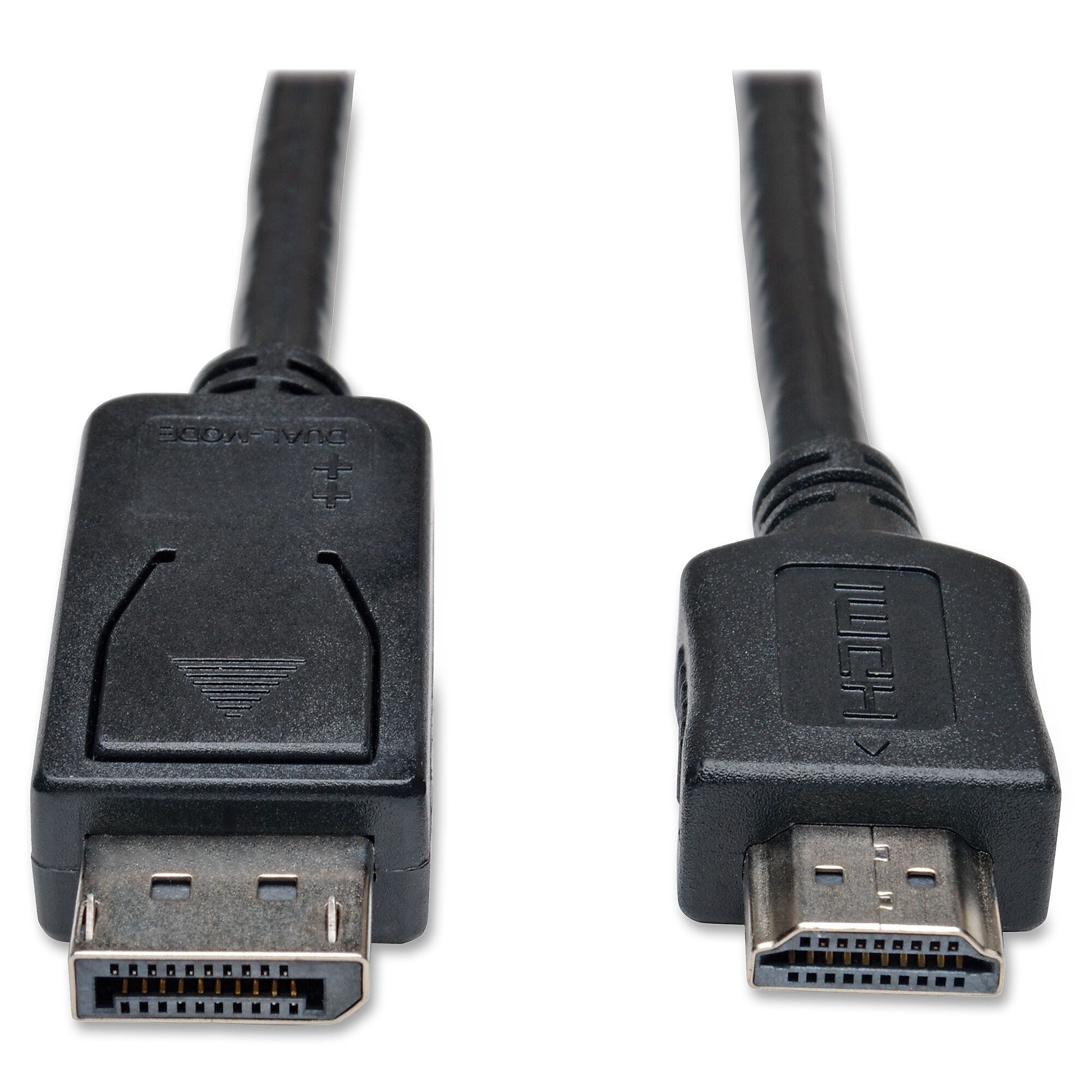 Tripp Lite 3ft DisplayPort to HD Cable Adapter Converter DP M/M, Black