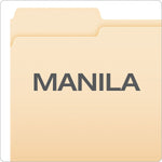 Pendaflex File Folder, 1/3-Cut Tab, Assorted, Letter Size, Manila, 50/Pack (54459EE)