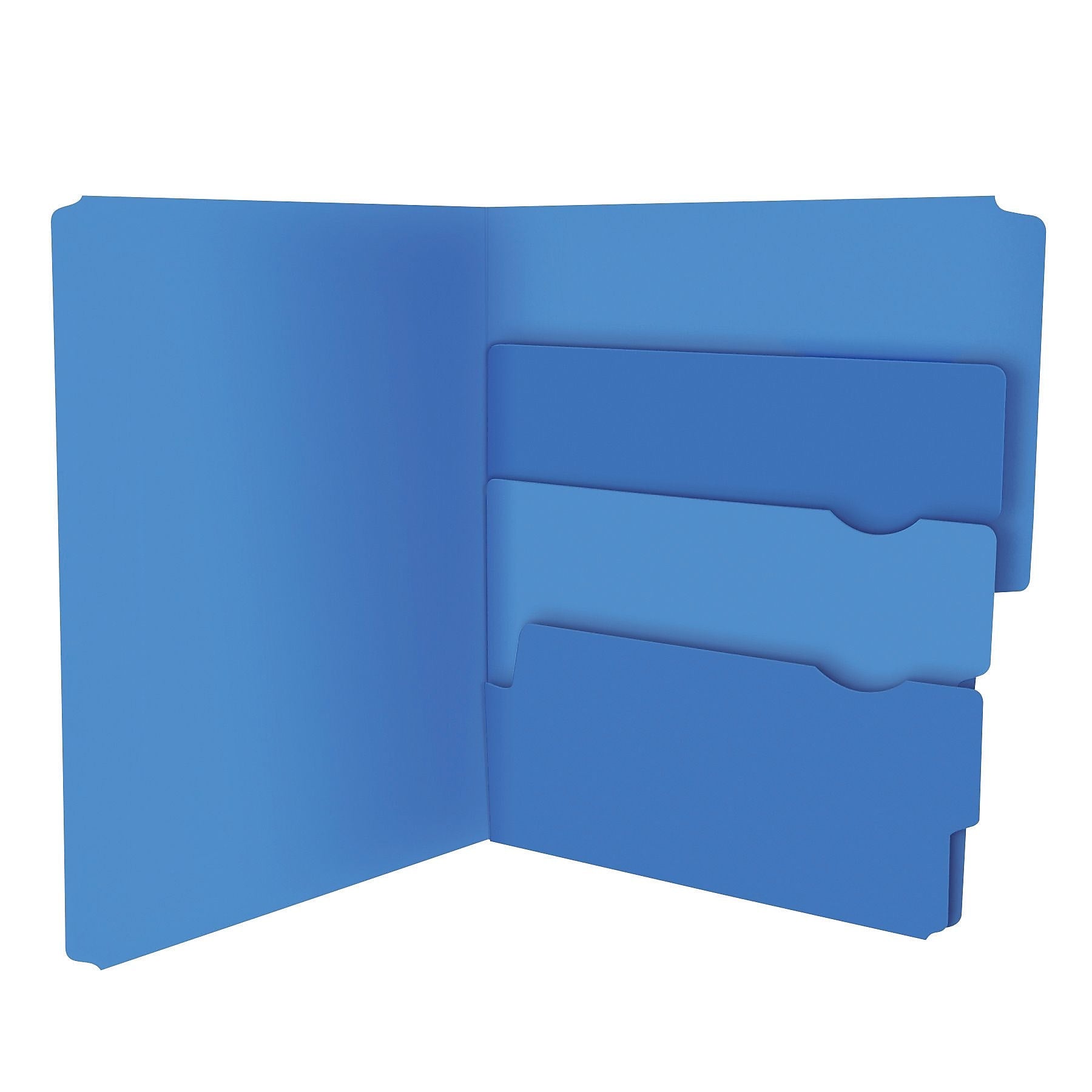 Pendaflex Recycled File Folder, 1/3-Cut Tab, Assorted, Letter Size, Assorted Colors, 24/Pack (10772)