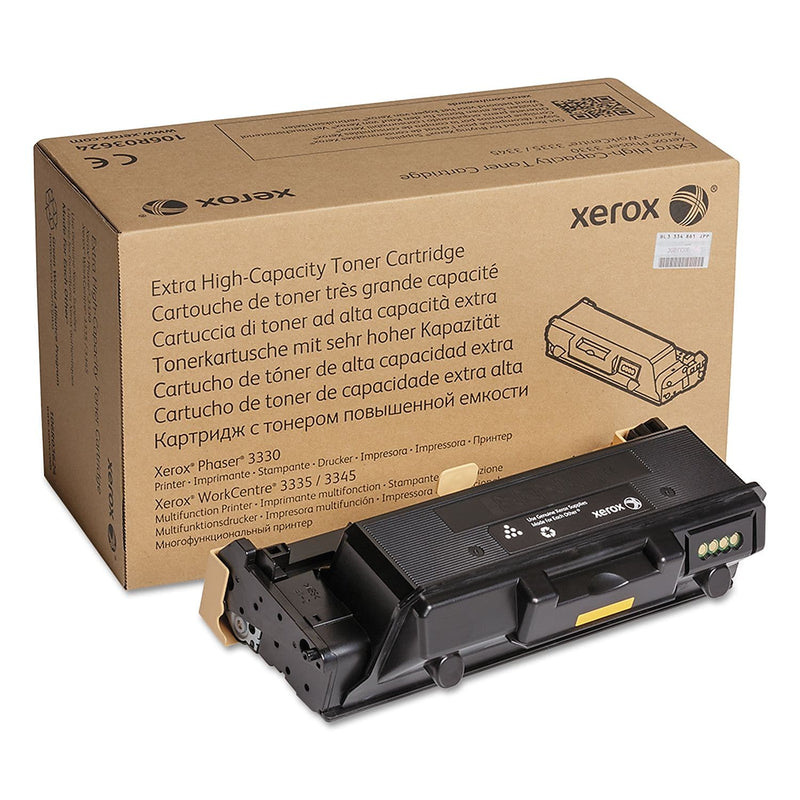 Xerox 106R03624 Black Extra High Yield Toner Cartridge, Prints Up to 15,000 Pages