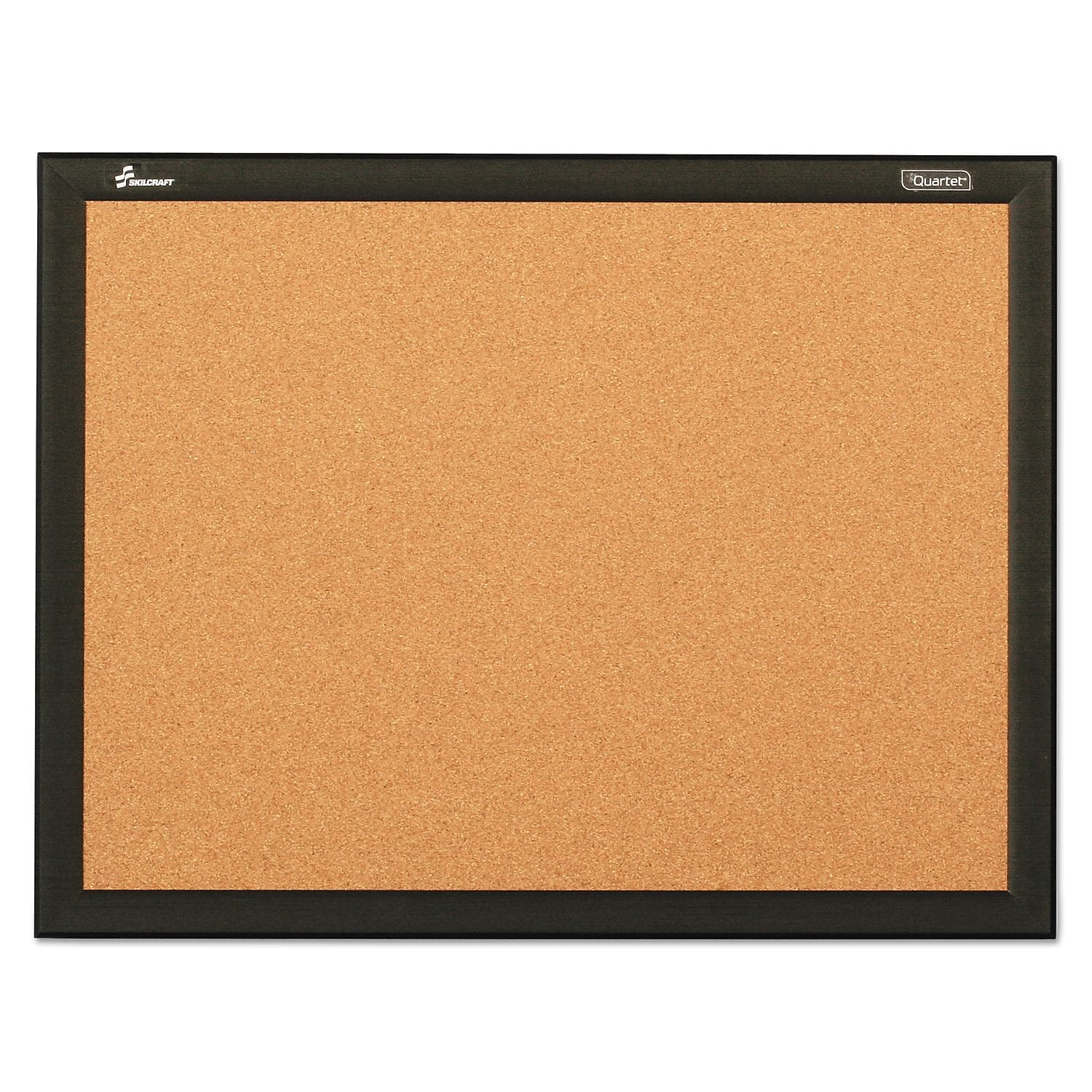 AbilityOne Quartet Skilcraft Cork Board, 24 X 18, Aluminum Frame