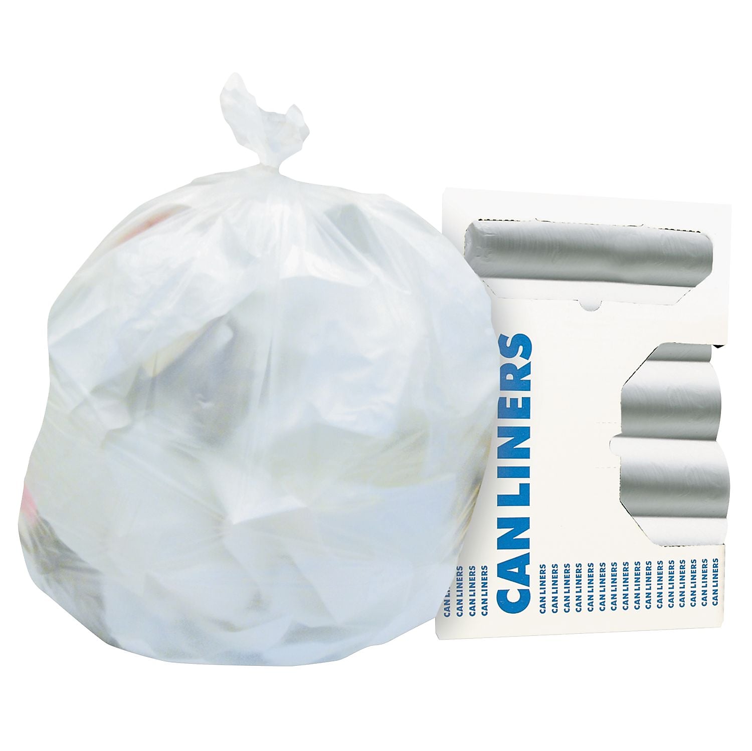 Heritage 7-10 Gallon Trash Bag, 24" x 24", High Density, 8 mic, Natural Kraft (HERZ4824LNR01)