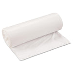 Inteplast Group Low-Density Can Liner, 33 X 39, 33gal, .8mil, White, 25/roll, 6 Rolls/carton