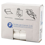 Inteplast Group High-Density Can Liner, 24 X 33, 16gal, 6mic, Clear, 50/roll, 20 Rolls/carton