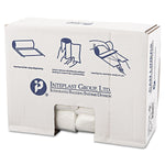 Inteplast Group High-Density Can Liner, 30 X 37, 30gal, 16mic, Clear, 25/roll, 20 Rolls/carton