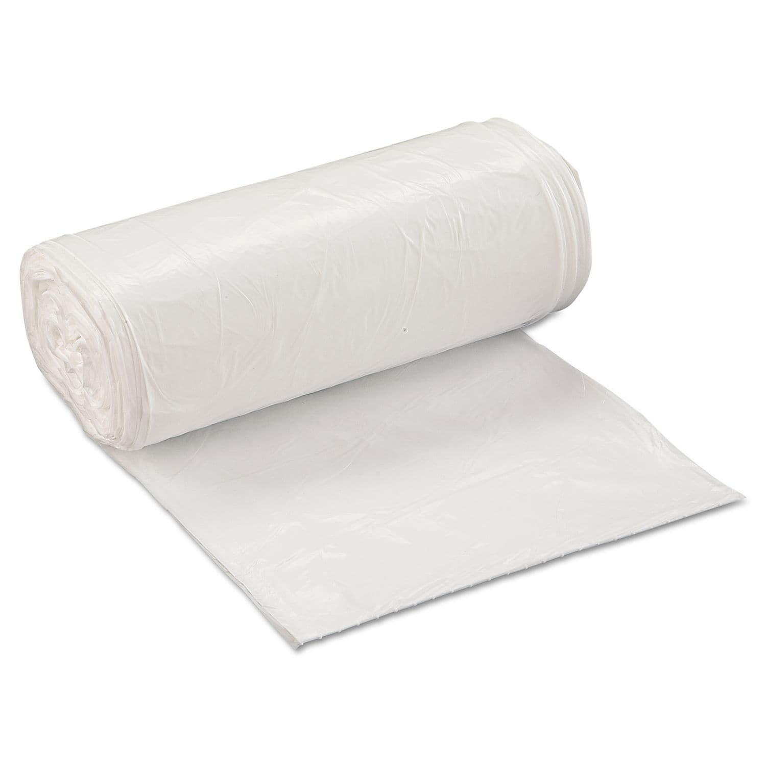 Inteplast Group Low-Density Can Liner, 24 X 32, 16gal, .5mil, White, 50/roll, 10 Rolls/carton