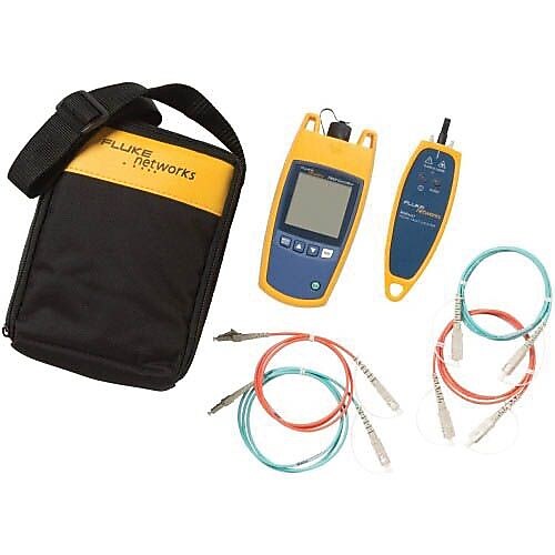 Fluke Networks Fiber QuickMap Distance and Fault Locator, Yellow/Black (FQM-100-M-VFL)