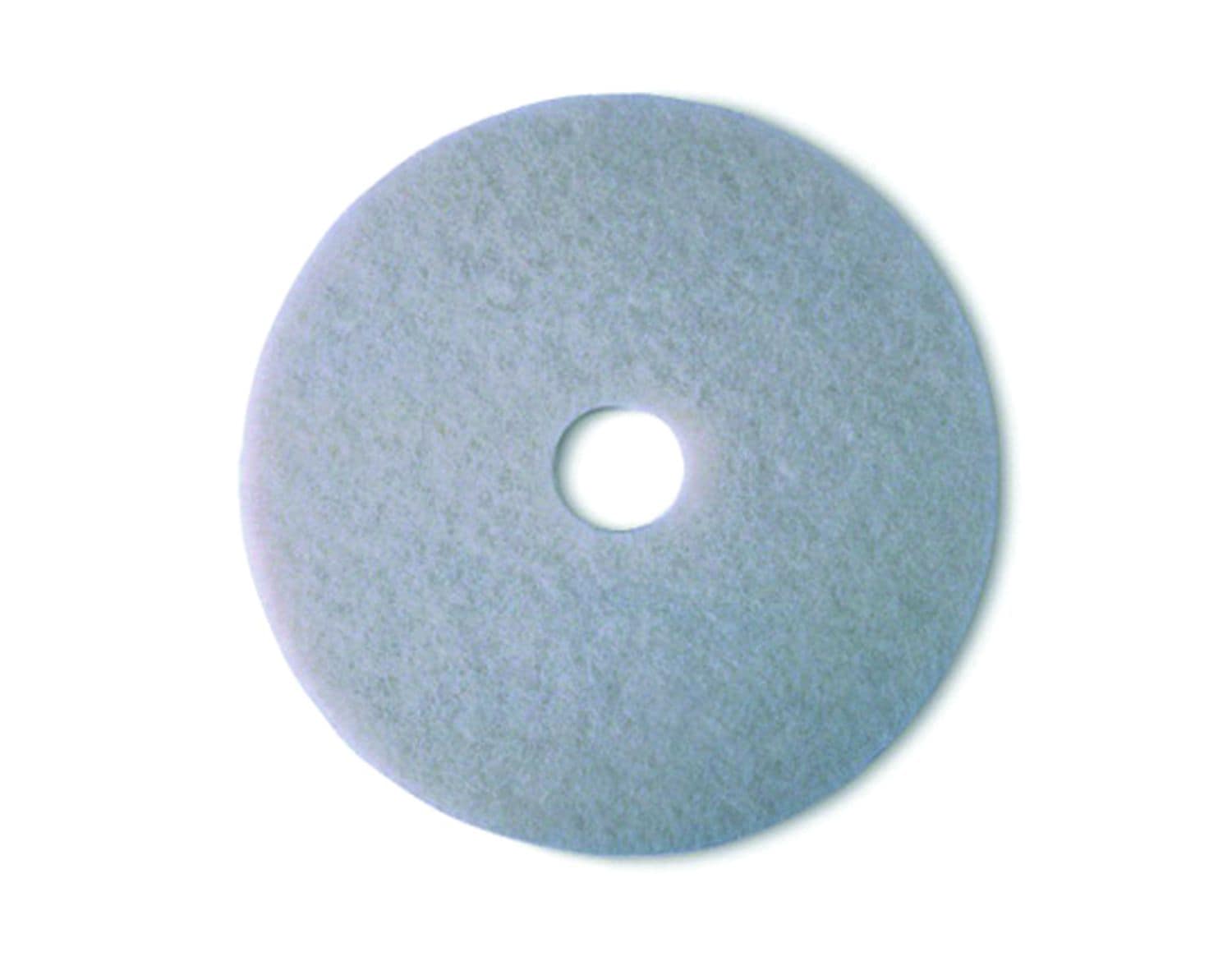 3M Polishing Floor Pad, White, 5/Carton (MMM20313)