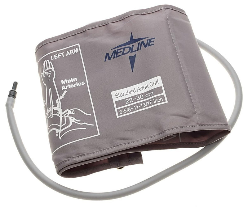Medline Replacement Blood Pressure Cuffs, Standard, Adult (MDS9971)