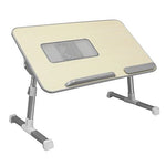 Aluratek Adjustable Ergonomic Laptop Cooling Table with Fan for MacBook Pro/MacBook Air (ACT01F)