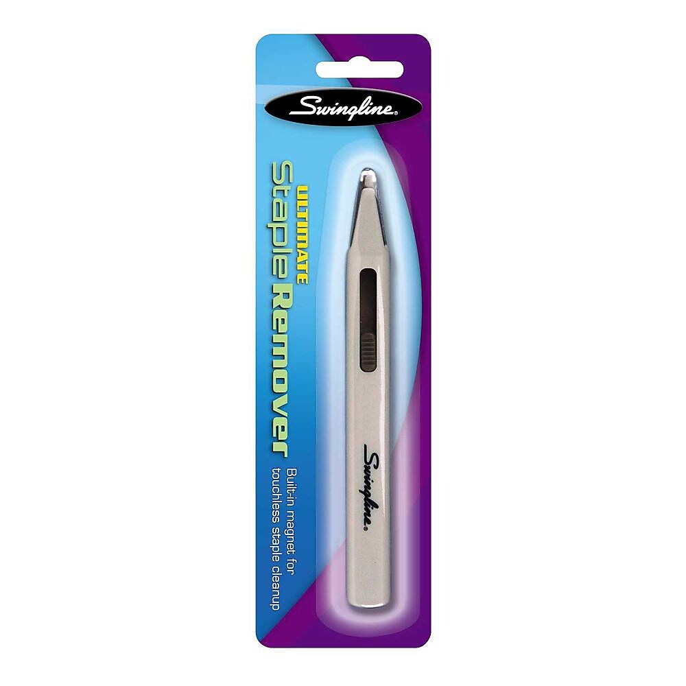 Swingline® Ultimate Push Staple Remover with Built-In Magnet, Black (S7038121)