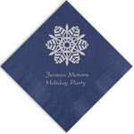 Navy Beverage Napkin - Custom Foil Imprint, 1000/BX
