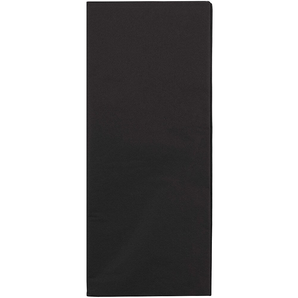 JAM Paper 20" x 26" Tissue Paper, Black, 10 Sheets/Pack (1152348)