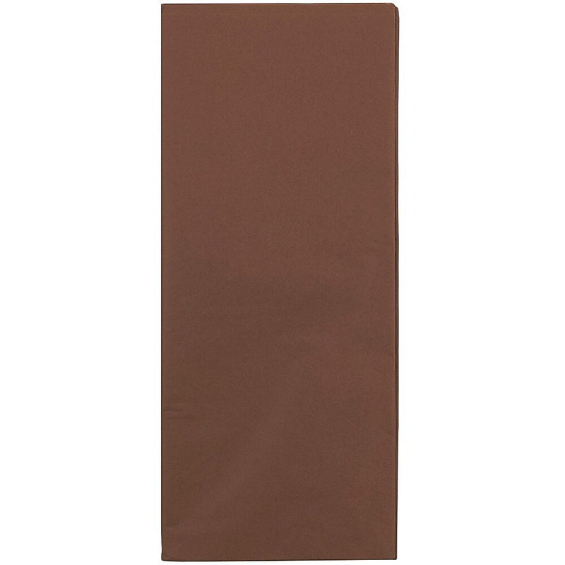 JAM Paper 20" x 26" Tissue Paper, Brown, 10 Sheets/Pack (1152349)