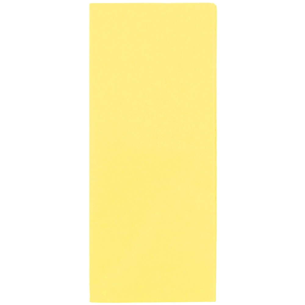 JAM Paper 20" x 26" Tissue Paper, Yellow, 10 Sheets/Pack (1152359)