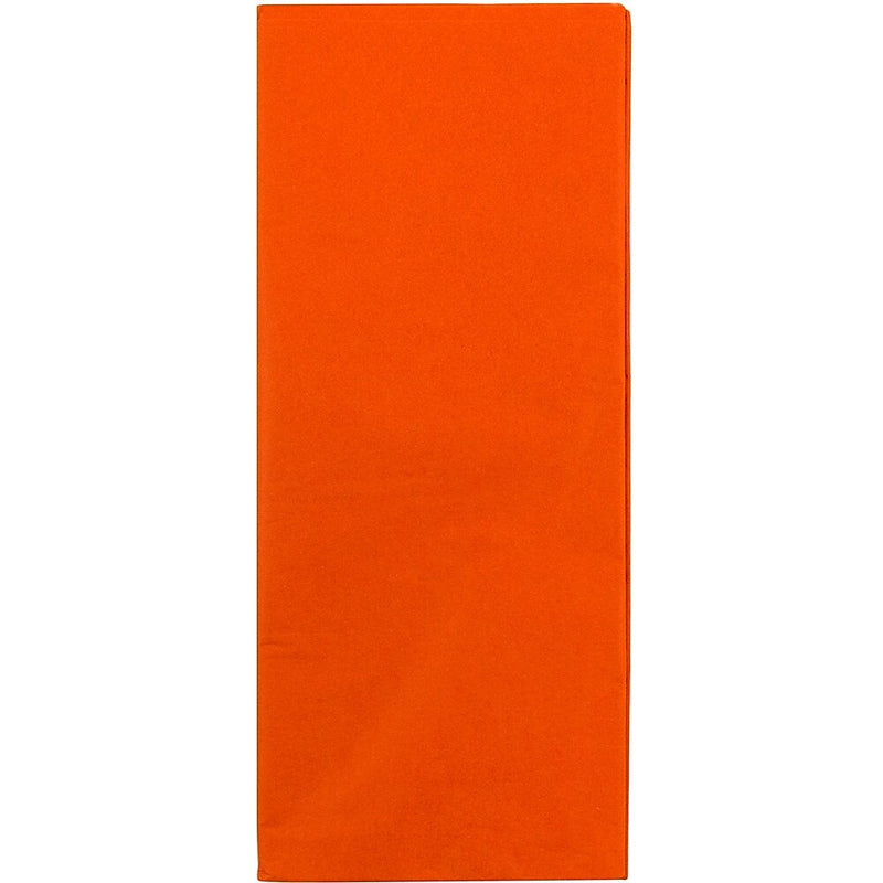 JAM Paper 20" x 26" Tissue Paper, Orange, 10 Sheets/Pack (1152361)