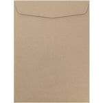 JAM Paper 10" x 13" Open End Catalog Envelopes, Brown Kraft Paper Bag, 10/Pack (6315603B)