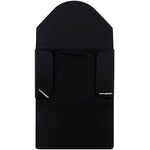 JAM Paper® Plastic Business Card Holder Case with Round Flap, Black Solid, Sold Individually (9167043)