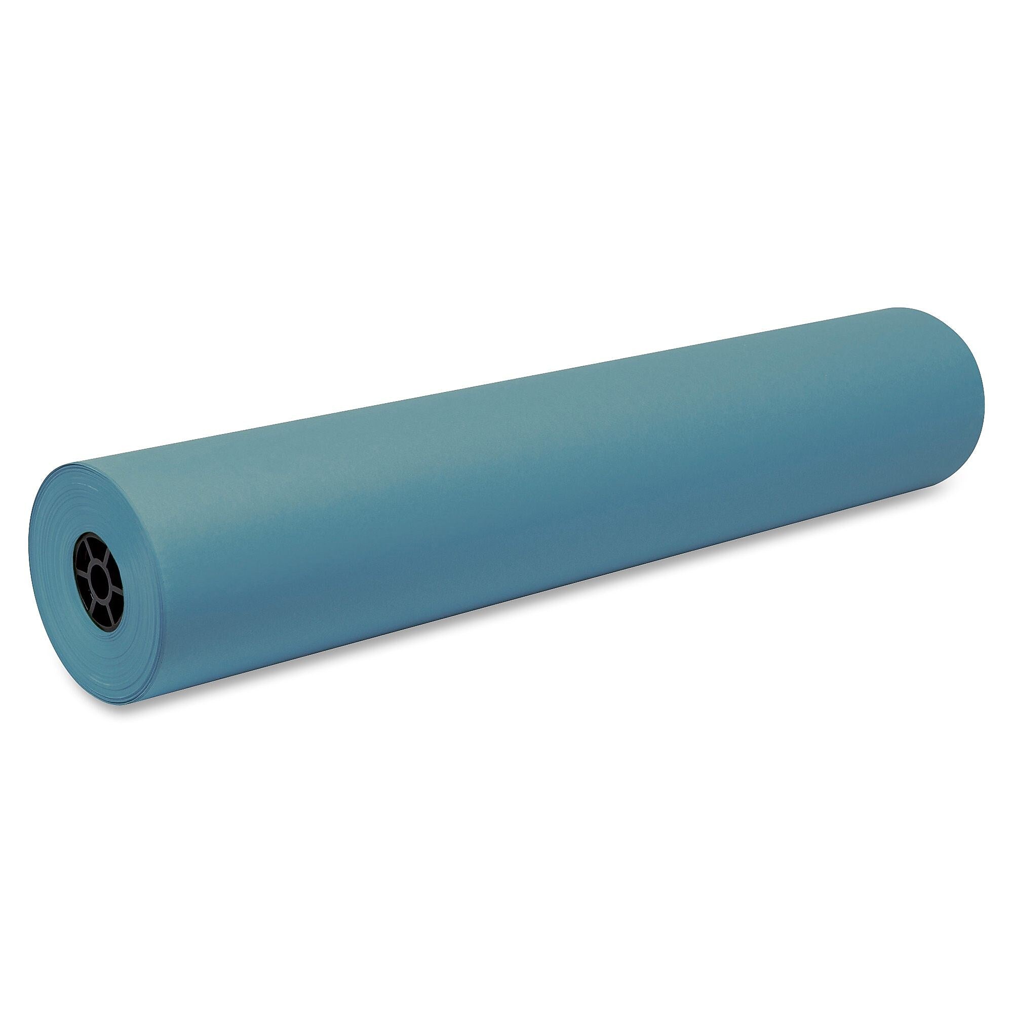 Decorol Flame Retardant Paper Roll, 36" x 1000', Sky Blue (PAC101205)