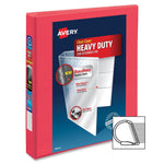 Avery Heavy Duty 1" Flexible Poly Binders, Slant Ring, (AVE17293)