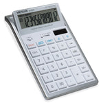 Victor 6400 12-Digit Desktop Calculator, White/Silver