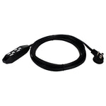 QVS 10' Extension Cord, 3-Outlet, 16 AWG, Black (PC3RX-10)