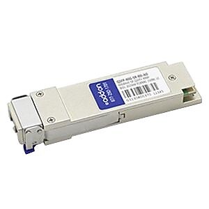 AddOn® LC 40GBase-SR 40 Gigabit Ethernet QSFP+ Transceiver Module, 40 Gbps (QSFP-40G-SR-BD-AO)